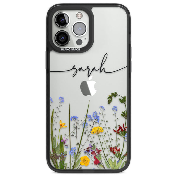 Personalised Wildflower Script