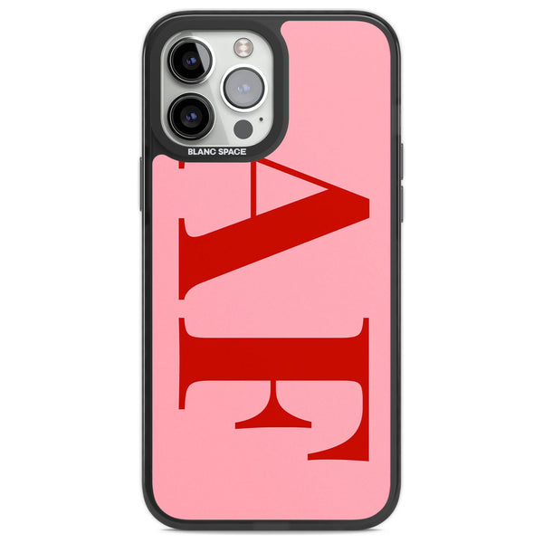 Personalised Red & Pink Letters