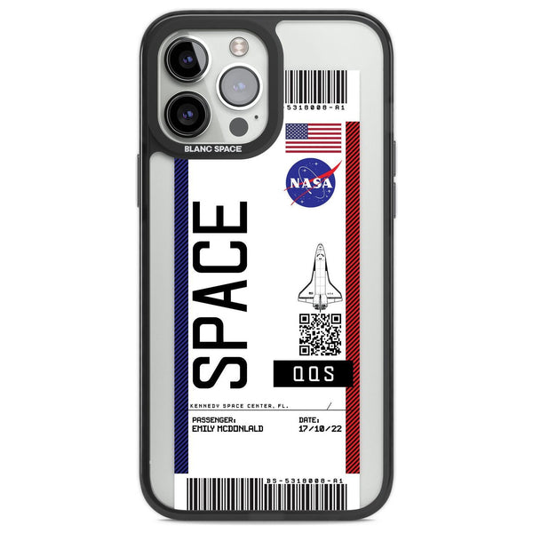 Personalised Nasa Boarding Pass (Light)