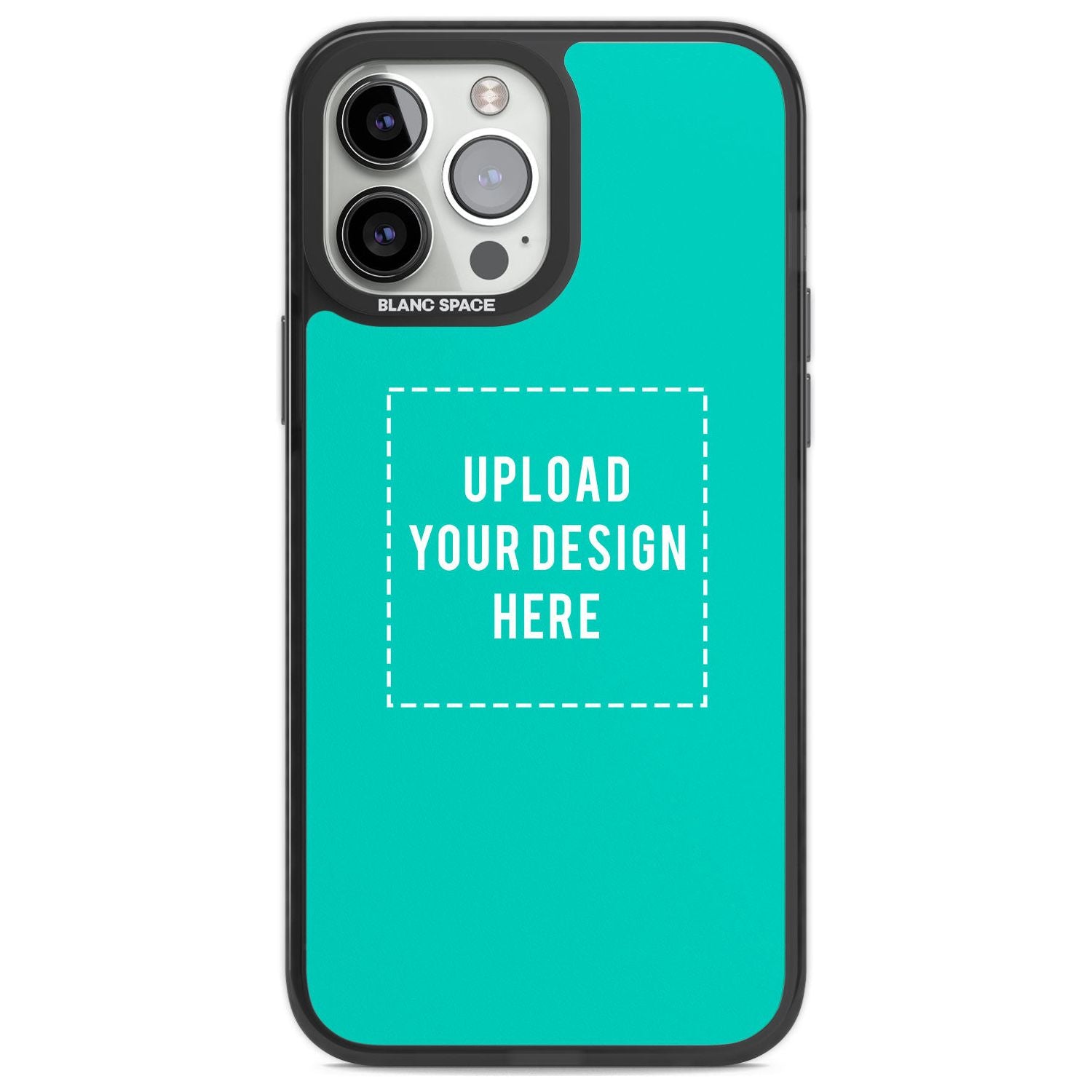 Personalise Your Own Design Custom Phone Case iPhone 13 Pro Max / Black Impact Case,iPhone 14 Pro Max / Black Impact Case Blanc Space