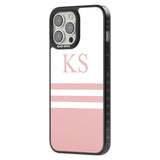 Personalised Minimal Pink Stripes & Initials Custom Phone Case iPhone 15 Pro Max / Black Impact Case,iPhone 15 Plus / Black Impact Case,iPhone 15 Pro / Black Impact Case,iPhone 15 / Black Impact Case,iPhone 15 Pro Max / Impact Case,iPhone 15 Plus / Impact Case,iPhone 15 Pro / Impact Case,iPhone 15 / Impact Case,iPhone 15 Pro Max / Magsafe Black Impact Case,iPhone 15 Plus / Magsafe Black Impact Case,iPhone 15 Pro / Magsafe Black Impact Case,iPhone 15 / Magsafe Black Impact Case,iPhone 14 Pro Max / Black Impa