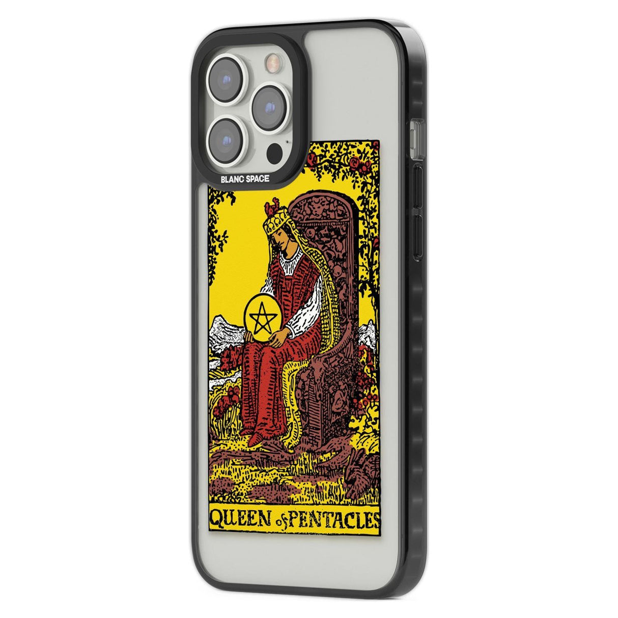 Personalised Queen of Pentacles Tarot Card - Colour Phone Case iPhone 15 Pro Max / Black Impact Case,iPhone 15 Plus / Black Impact Case,iPhone 15 Pro / Black Impact Case,iPhone 15 / Black Impact Case,iPhone 15 Pro Max / Impact Case,iPhone 15 Plus / Impact Case,iPhone 15 Pro / Impact Case,iPhone 15 / Impact Case,iPhone 15 Pro Max / Magsafe Black Impact Case,iPhone 15 Plus / Magsafe Black Impact Case,iPhone 15 Pro / Magsafe Black Impact Case,iPhone 15 / Magsafe Black Impact Case,iPhone 14 Pro Max / Black Impa