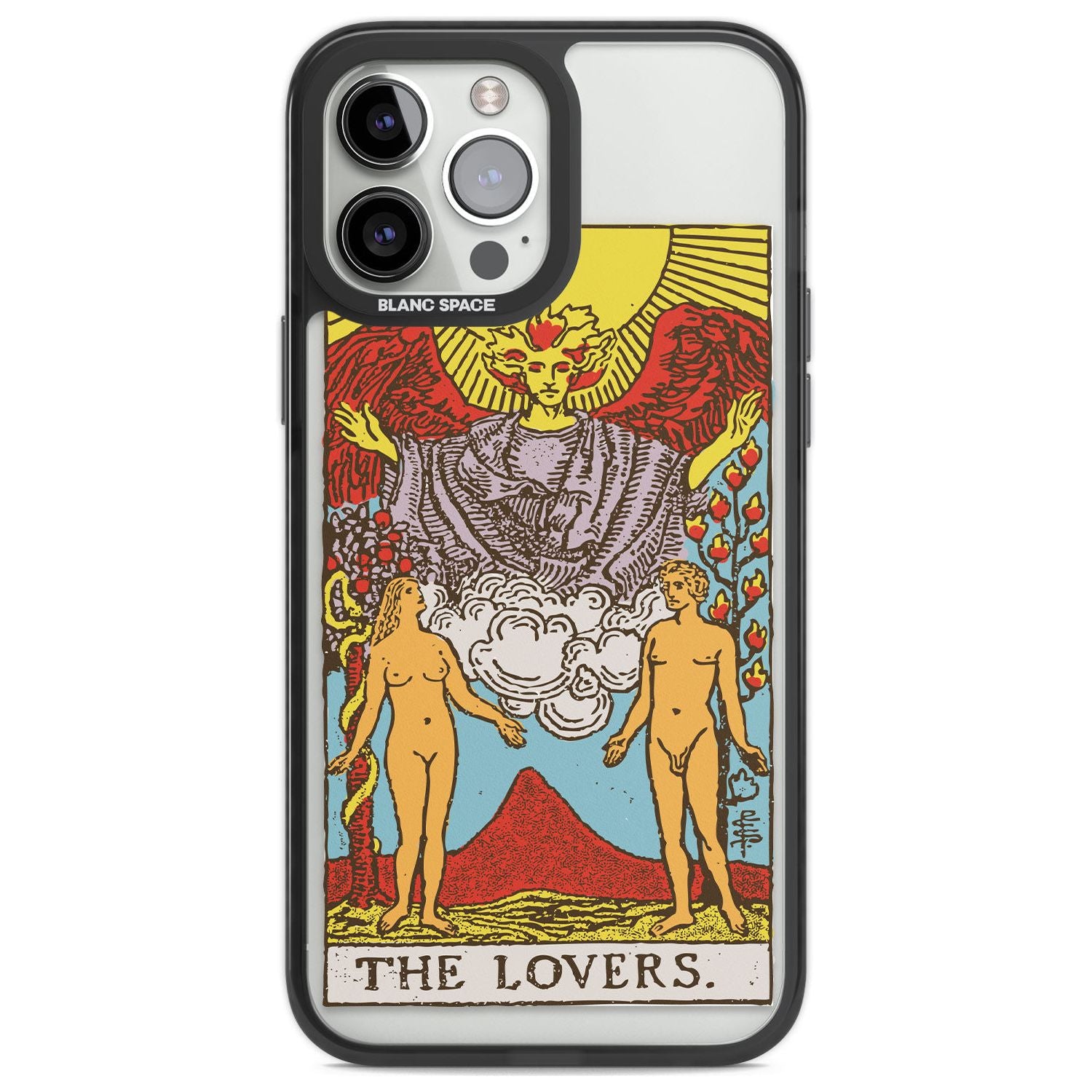 Personalised The Lovers Tarot Card - Colour
