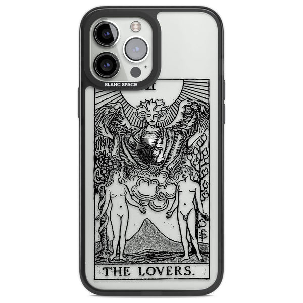 Personalised The Lovers Tarot Card (Clear)