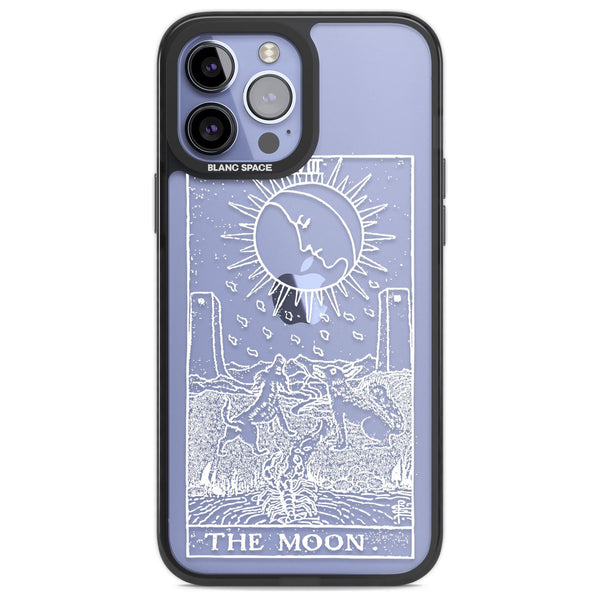 Personalised The Moon Tarot Card (White)