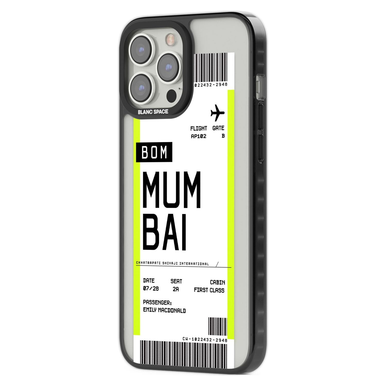 Personalised Mumbai Boarding Pass