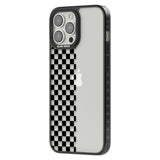 Checker: Half Black Check on Clear Phone Case iPhone 15 Pro Max / Black Impact Case,iPhone 15 Plus / Black Impact Case,iPhone 15 Pro / Black Impact Case,iPhone 15 / Black Impact Case,iPhone 15 Pro Max / Impact Case,iPhone 15 Plus / Impact Case,iPhone 15 Pro / Impact Case,iPhone 15 / Impact Case,iPhone 15 Pro Max / Magsafe Black Impact Case,iPhone 15 Plus / Magsafe Black Impact Case,iPhone 15 Pro / Magsafe Black Impact Case,iPhone 15 / Magsafe Black Impact Case,iPhone 14 Pro Max / Black Impact Case,iPhone 14