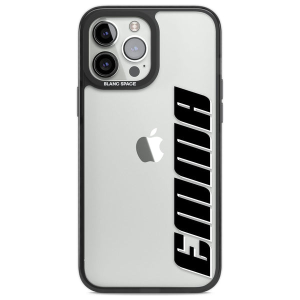 Personalised Vertical Bold Name