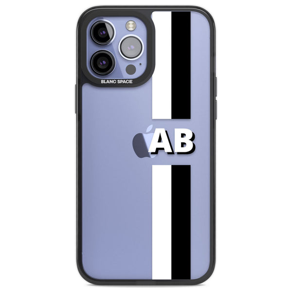 Personalised Bold Two Stripe Name