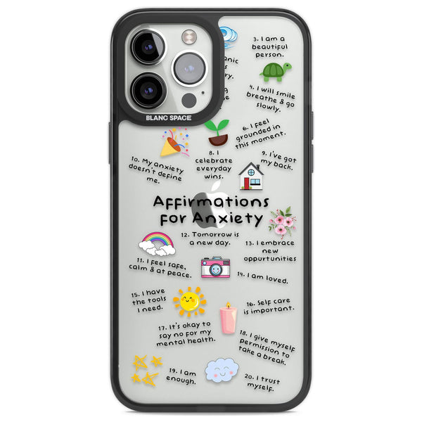 Anxiety Reminders (Black)