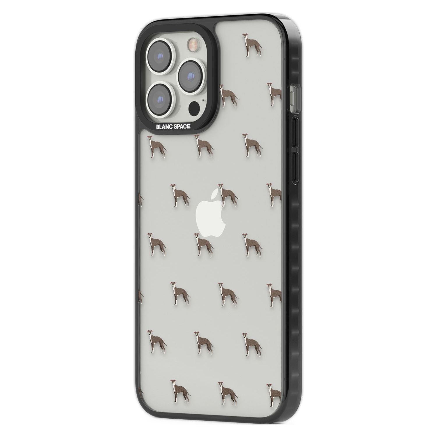 Whippet Dog Pattern Clear