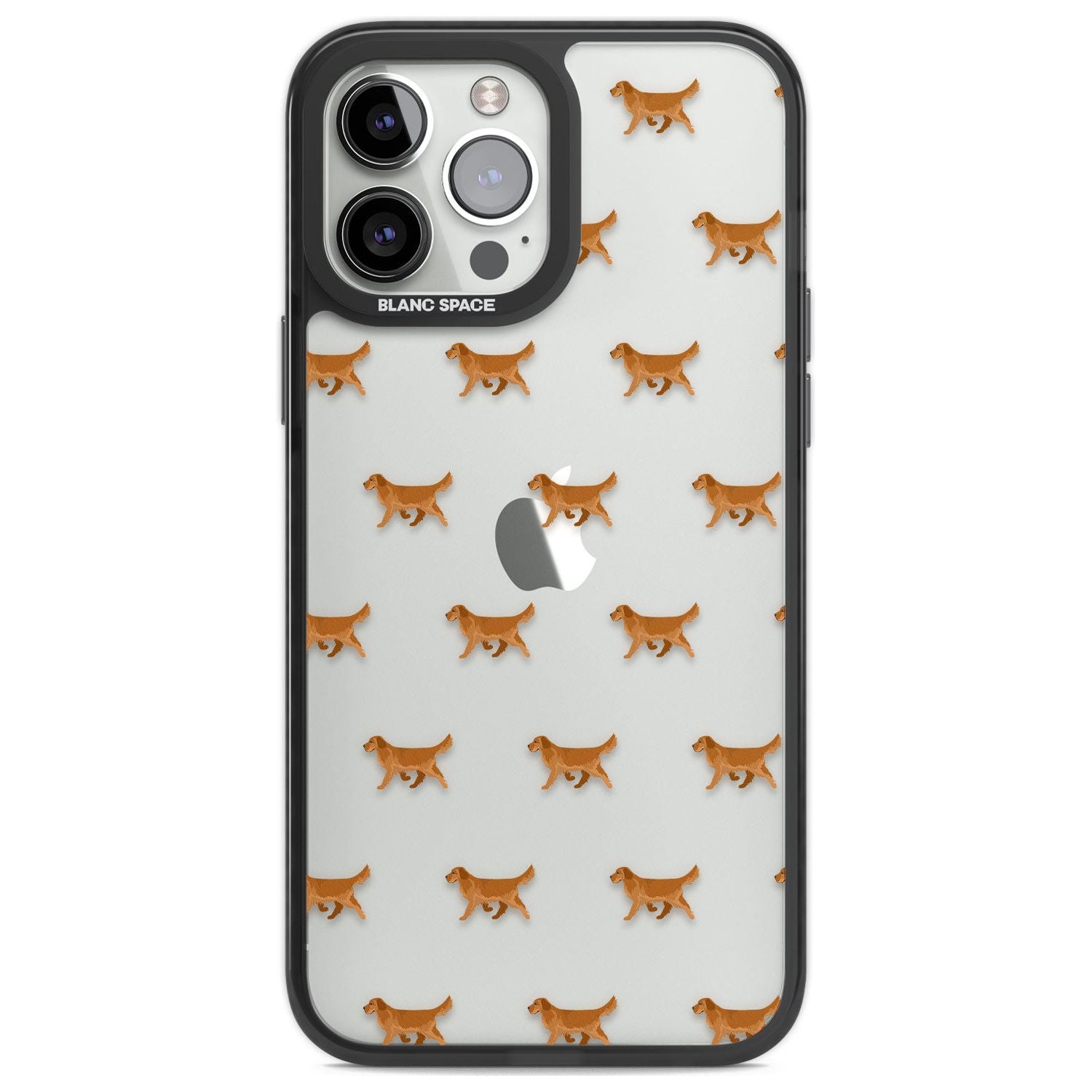 Golden Retriever Dog Pattern Clear