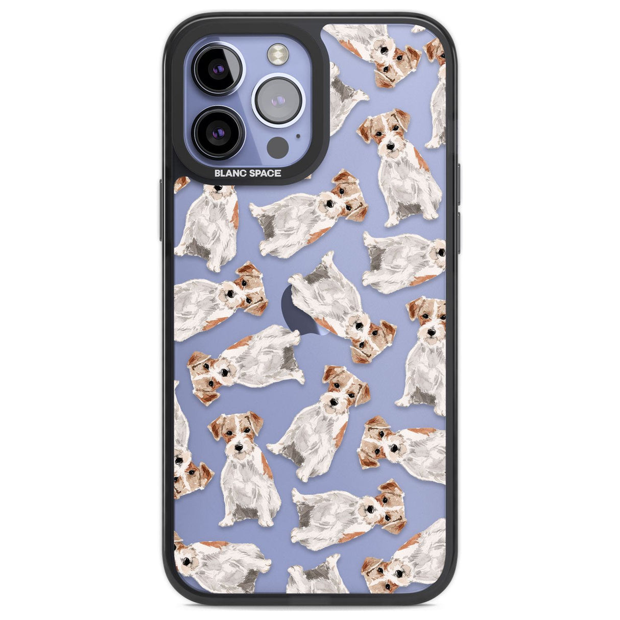 Wirehaired Jack Russell Watercolour Dog Pattern