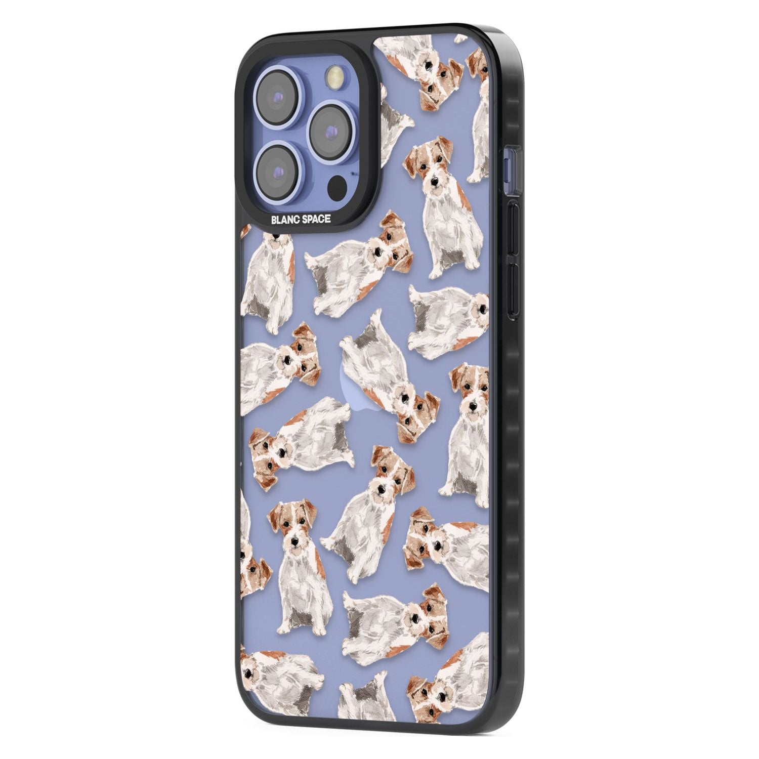 Wirehaired Jack Russell Watercolour Dog Pattern