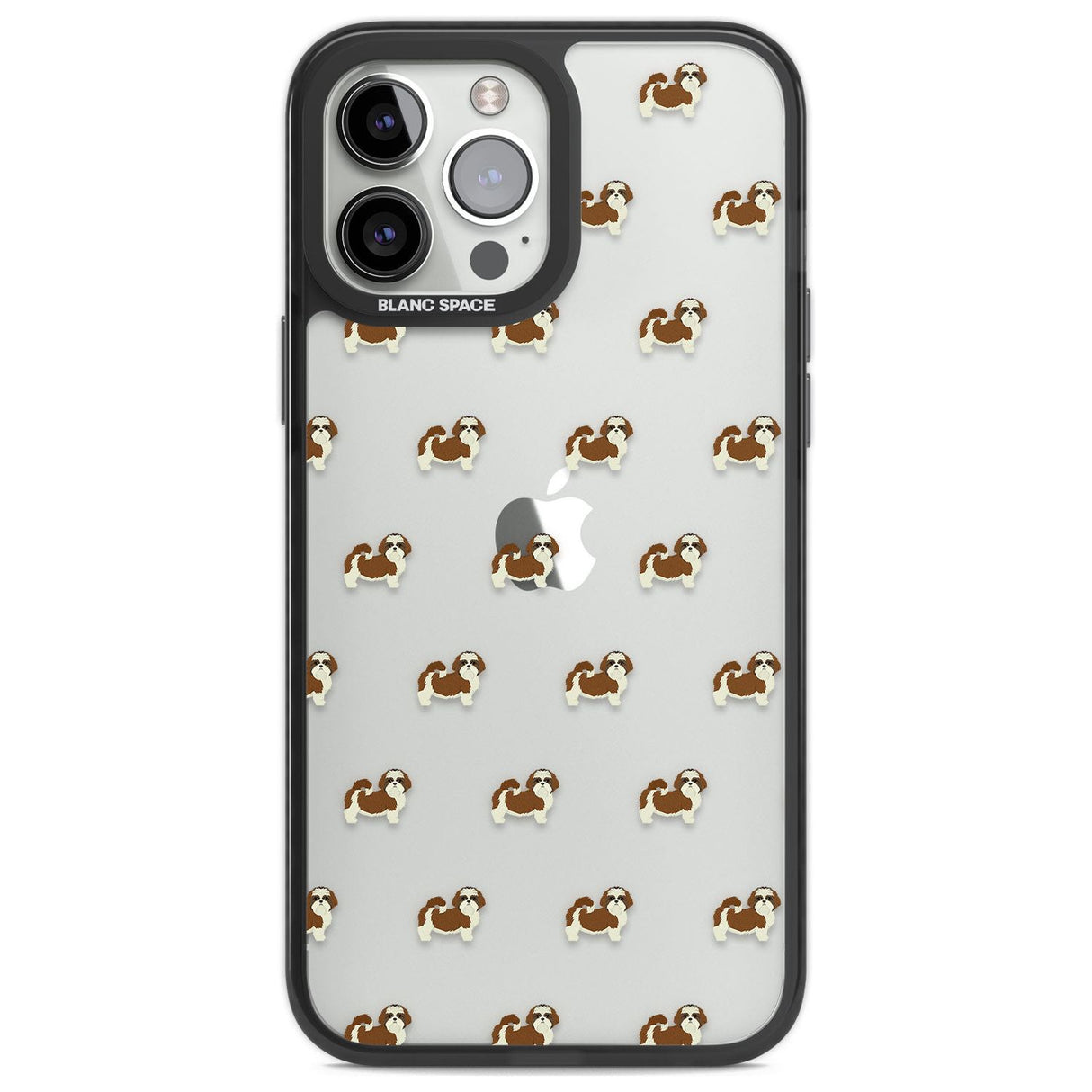 Shih Tzu Dog Pattern Clear