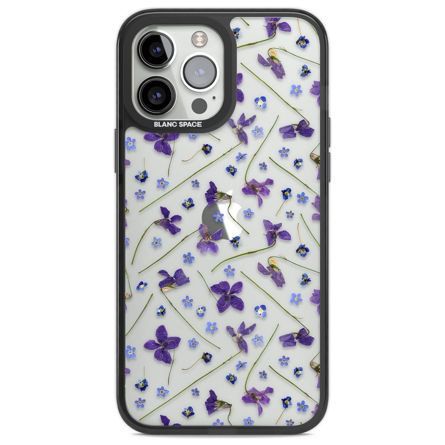 Pressed Violet Flower