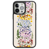 Wildflower Stripe Design - Cream