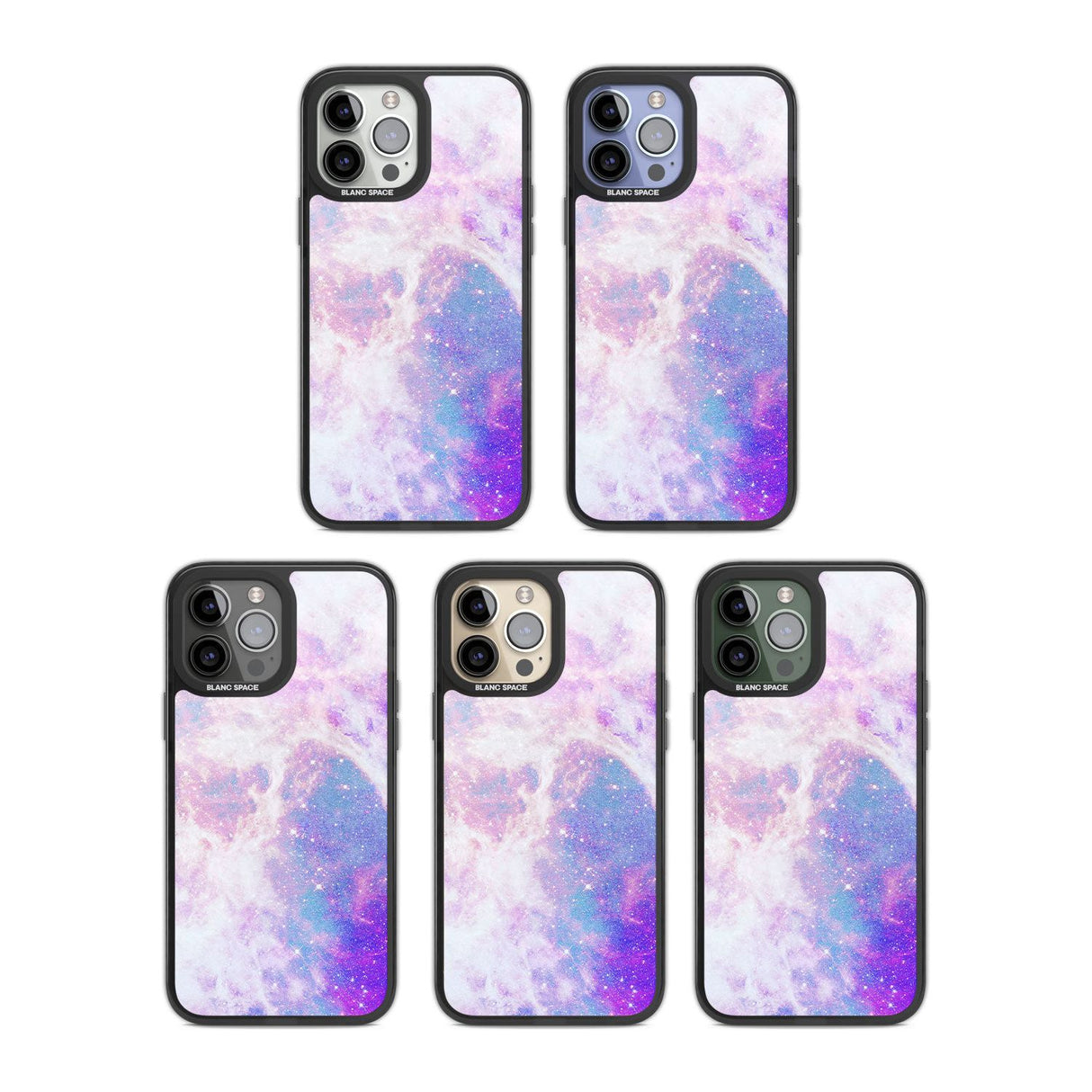 Purple & Blue Galaxy Pattern Design