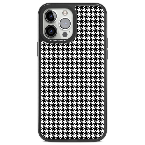 Black Houndstooth Pattern