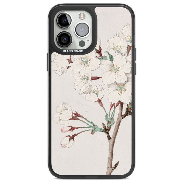 Vintage Japanese White Blossoms