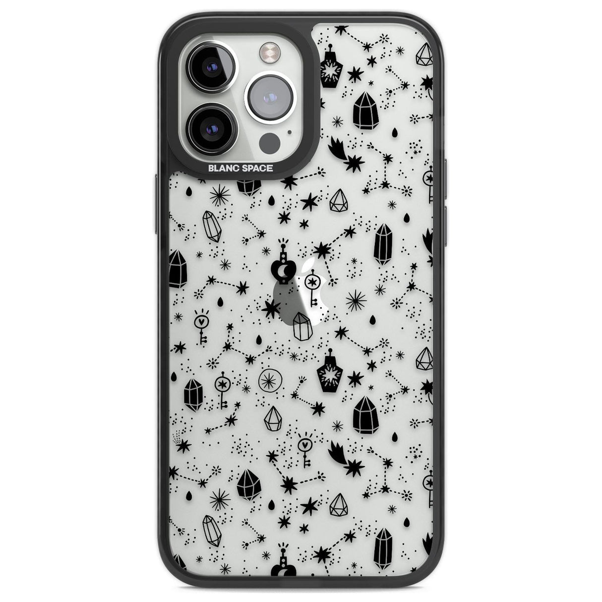 Black Magic Phone Case iPhone 13 Pro Max / Black Impact Case,iPhone 14 Pro Max / Black Impact Case Blanc Space