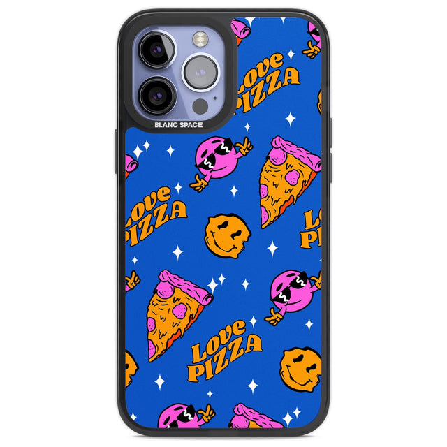 Psychedelic Love Pizza Pattern