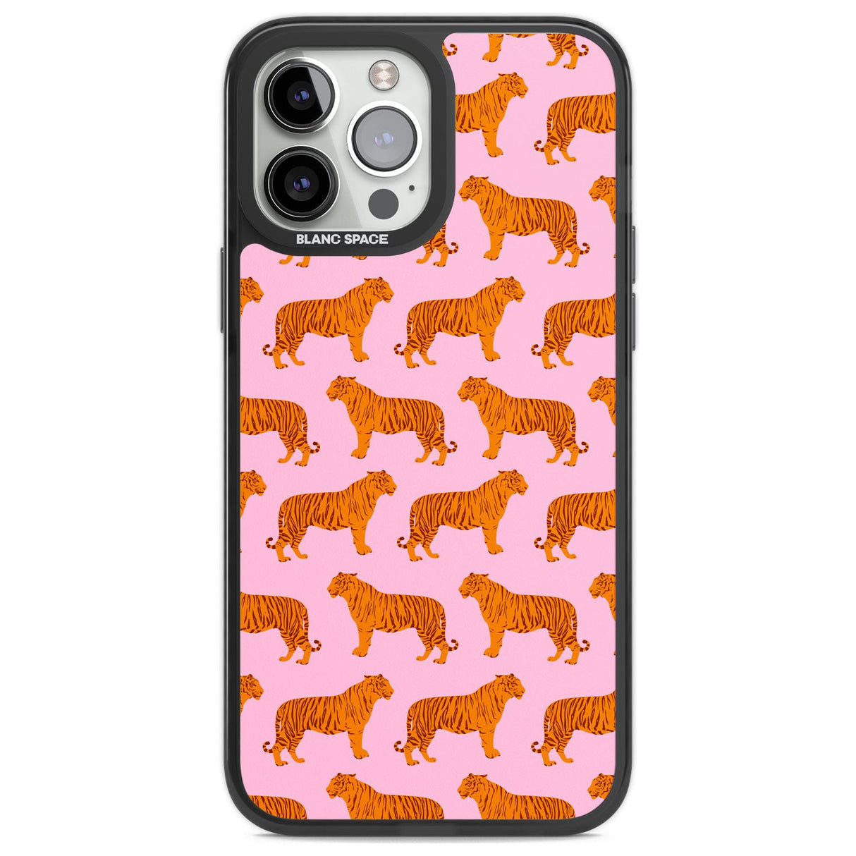 Tigers on Pink Pattern