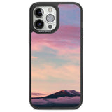 Cloudy Sunset Photograph Phone Case iPhone 13 Pro Max / Black Impact Case,iPhone 14 Pro Max / Black Impact Case Blanc Space