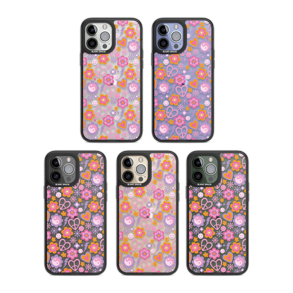 Peace, Love and Flowers Pattern Phone Case iPhone 15 Pro Max / Black Impact Case,iPhone 15 Plus / Black Impact Case,iPhone 15 Pro / Black Impact Case,iPhone 15 / Black Impact Case,iPhone 15 Pro Max / Impact Case,iPhone 15 Plus / Impact Case,iPhone 15 Pro / Impact Case,iPhone 15 / Impact Case,iPhone 15 Pro Max / Magsafe Black Impact Case,iPhone 15 Plus / Magsafe Black Impact Case,iPhone 15 Pro / Magsafe Black Impact Case,iPhone 15 / Magsafe Black Impact Case,iPhone 14 Pro Max / Black Impact Case,iPhone 14 Pl