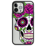 Purple Floral Sugar Skull