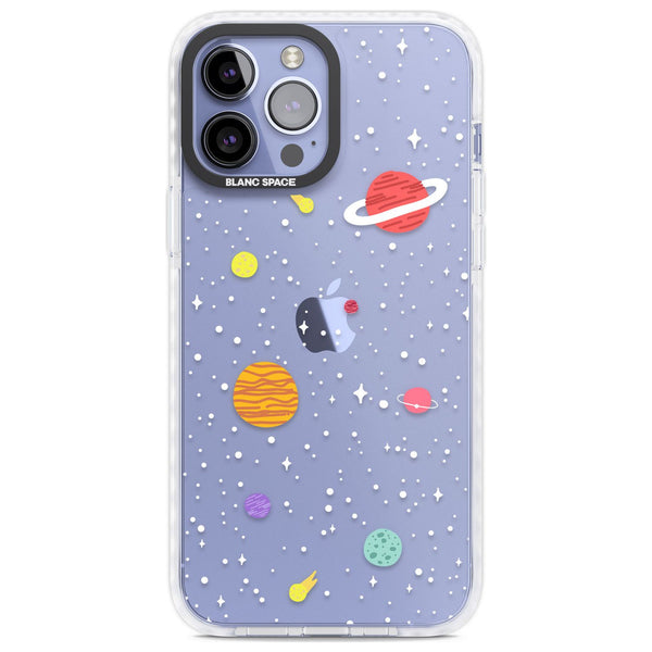Cute Cartoon Planets (Clear)