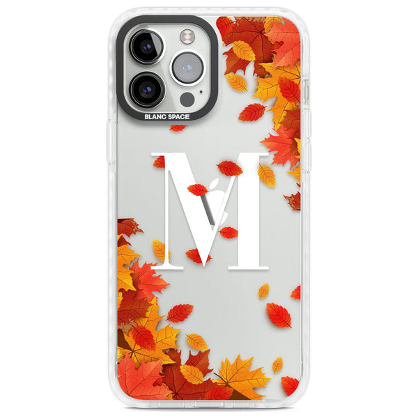 Personalised Autumn Leaves Monogram