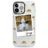 Personalised American Curl Photo Custom Phone Case iPhone 13 Pro Max / Impact Case,iPhone 14 Pro Max / Impact Case Blanc Space