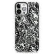 Personalised Chinese Tiger Pattern Custom Phone Case iPhone 13 Pro Max / Impact Case,iPhone 14 Pro Max / Impact Case Blanc Space