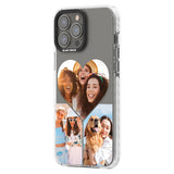 Personalised Heart Photo GridPhone Case for iPhone 14 Pro Max