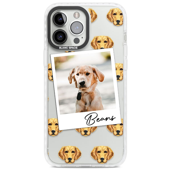 Personalised Labrador Instant Camera Photo