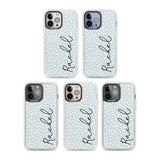 Personalised Vertical Cursive & Dots Custom Phone Case iPhone 15 Pro Max / Black Impact Case,iPhone 15 Plus / Black Impact Case,iPhone 15 Pro / Black Impact Case,iPhone 15 / Black Impact Case,iPhone 15 Pro Max / Impact Case,iPhone 15 Plus / Impact Case,iPhone 15 Pro / Impact Case,iPhone 15 / Impact Case,iPhone 15 Pro Max / Magsafe Black Impact Case,iPhone 15 Plus / Magsafe Black Impact Case,iPhone 15 Pro / Magsafe Black Impact Case,iPhone 15 / Magsafe Black Impact Case,iPhone 14 Pro Max / Black Impact Case,