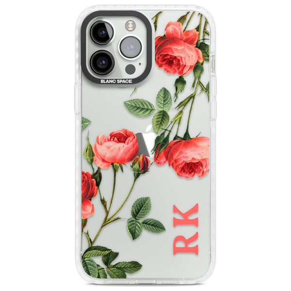 Personalised Vintage Floral Rose