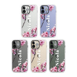 Personalised Cherry Blossoms with Text Custom Phone Case iPhone 15 Pro Max / Black Impact Case,iPhone 15 Plus / Black Impact Case,iPhone 15 Pro / Black Impact Case,iPhone 15 / Black Impact Case,iPhone 15 Pro Max / Impact Case,iPhone 15 Plus / Impact Case,iPhone 15 Pro / Impact Case,iPhone 15 / Impact Case,iPhone 15 Pro Max / Magsafe Black Impact Case,iPhone 15 Plus / Magsafe Black Impact Case,iPhone 15 Pro / Magsafe Black Impact Case,iPhone 15 / Magsafe Black Impact Case,iPhone 14 Pro Max / Black Impact Cas