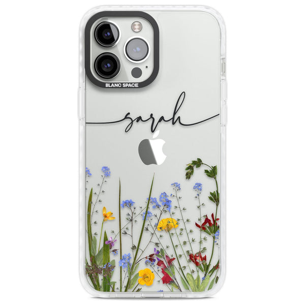 Personalised Wildflower Script