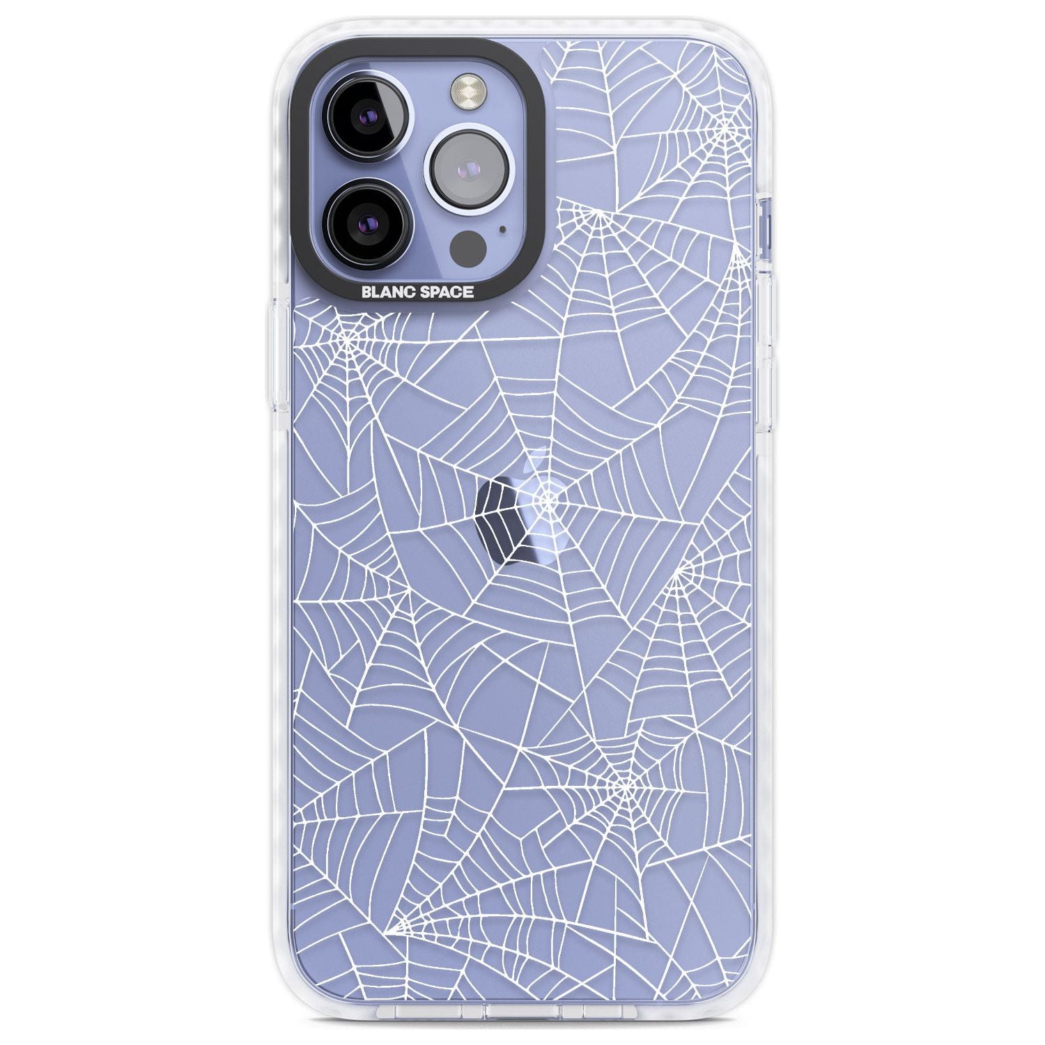 Personalised Spider Web Pattern Custom Phone Case iPhone 13 Pro Max / Impact Case,iPhone 14 Pro Max / Impact Case Blanc Space
