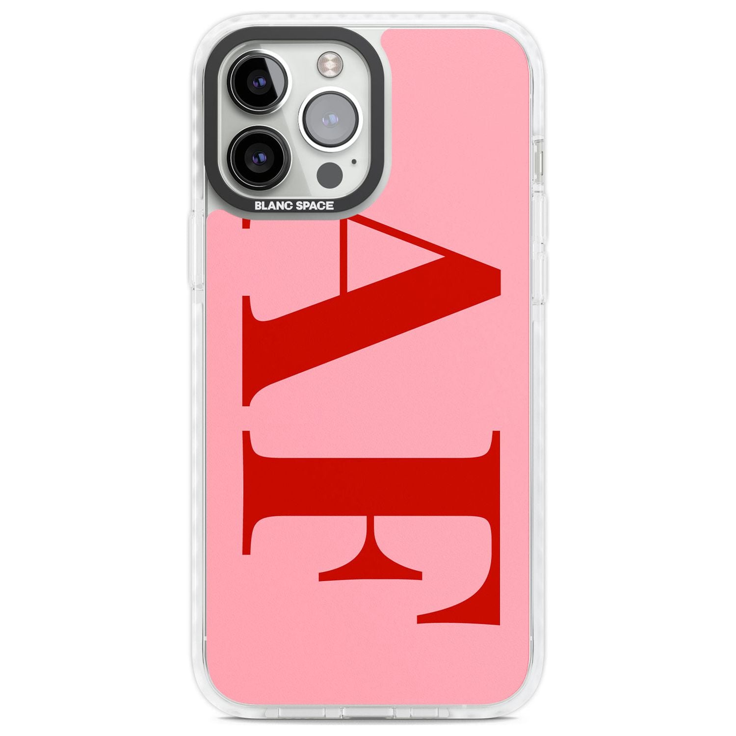 Personalised Red and Pink Phone Case iPhone 14 Case iPhone 