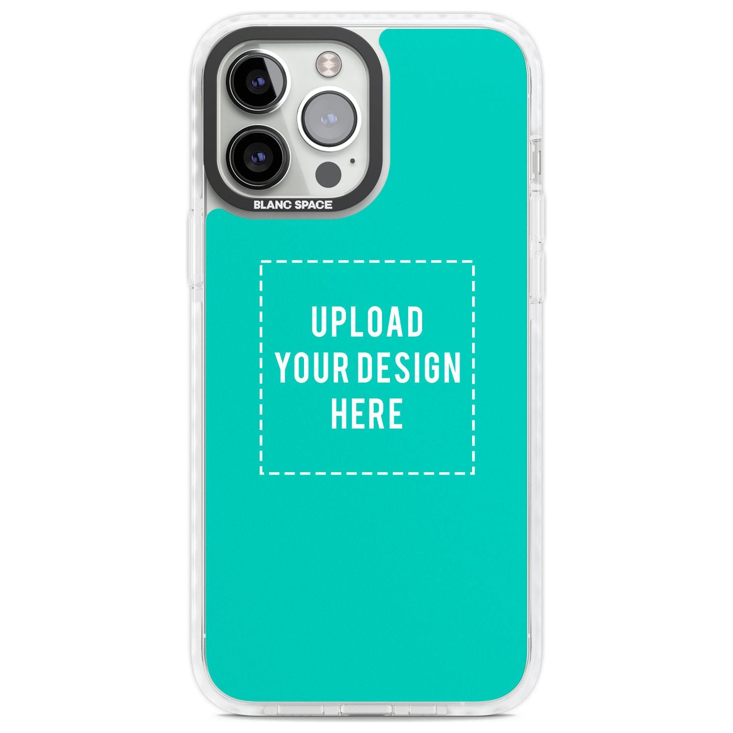 Personalise Your Own Design Custom Phone Case iPhone 13 Pro Max / Impact Case,iPhone 14 Pro Max / Impact Case Blanc Space