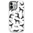 Personalised Cheetah Black & White Custom Phone Case iPhone 13 Pro Max / Impact Case,iPhone 14 Pro Max / Impact Case Blanc Space