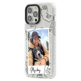 Personalised Snake Instant PhotoPhone Case for iPhone 14 Pro Max