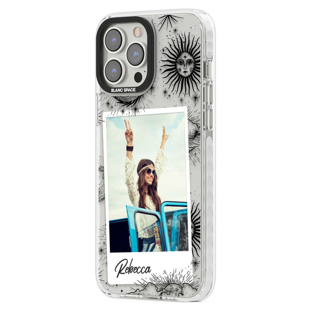 Personalised Snake Instant PhotoPhone Case for iPhone 14 Pro Max