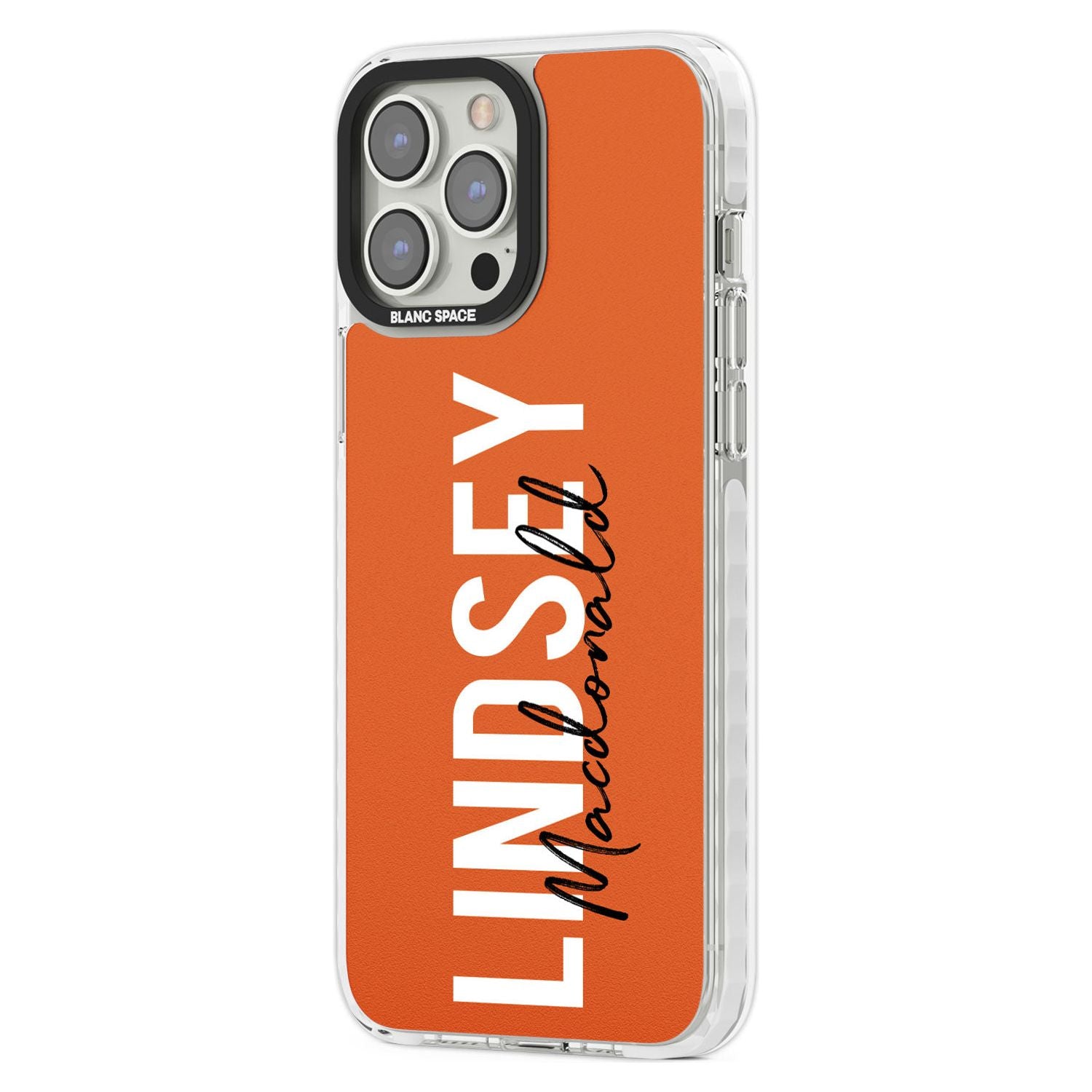 Personalised Bold Name: Orange