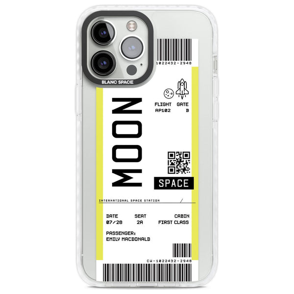 Personalised Moon Travel Ticket
