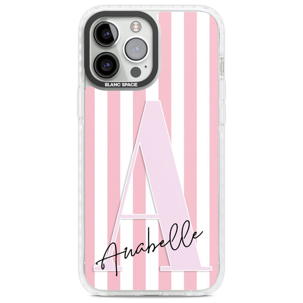 Personalised Soft Pink Stripes