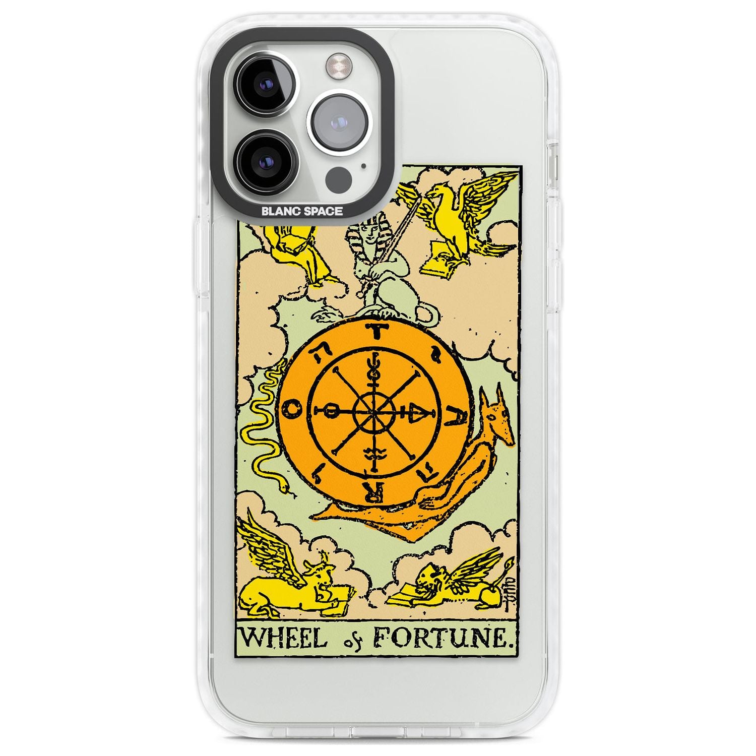 Personalised Wheel of Fortune Tarot Card - Colour